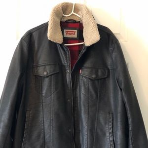 Levi’s Faux Leather coat